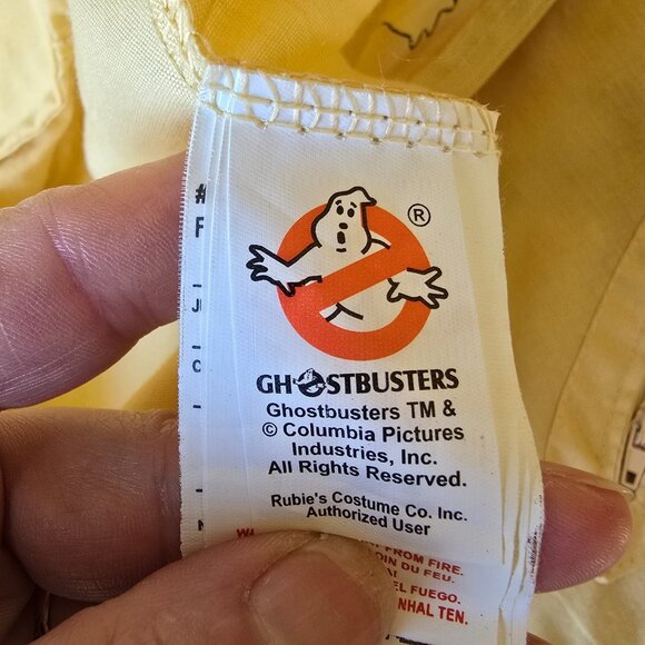 Ghostbusters Costume Childrens Size Medium Rubie's Jumpsuit Halloween Dress Up - Picture 7 of 14